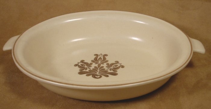 PFALTZGRAFF VILLAGE OVAL HANDLED SERVING BOWLS SET OF 2