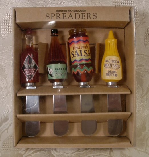 BOSTON WAREHOUSE SPREADERS HOT PEPPER - SALSA + *NIB* *SHIPS FREE*