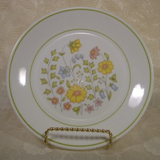 CORELLE SPRING MEADOW LUNCHEON PLATES SET OF 4 *Very Good Condition*