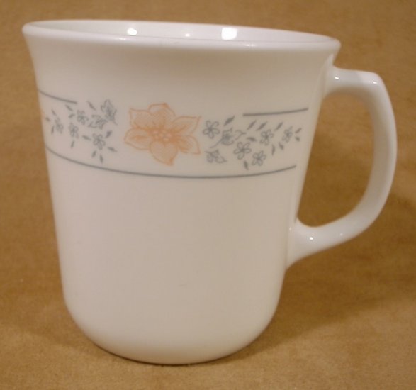 CORELLE APRICOT GROVE TAPERED MUGS SET OF 4