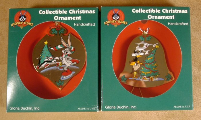 COLLECTIBLE LOONEY TUNES ORNAMENTS GLORIA DUCHIN 1997 *SHIPS FREE*