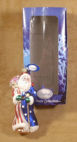 GOEBEL HEIRLOOM M.I. HUMMEL EXCLUSIVE SANTA ORNAMENT