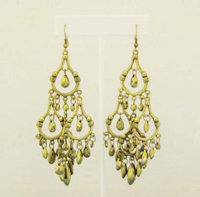 Bronze Chandelier Earings