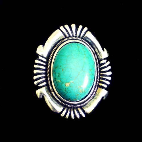 Turquoise Oval Ring