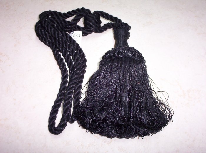 11809-R01 Black Tieback 52.95