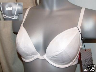 36d gossard white superboost plunge bra bnwt