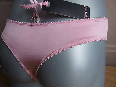 m 12 to 14 jasmine pink gossard Cosmetix thong BNWT