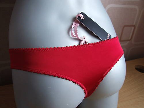 lg 14 to 16 sunset red gossard Cosmetix thong BNWT