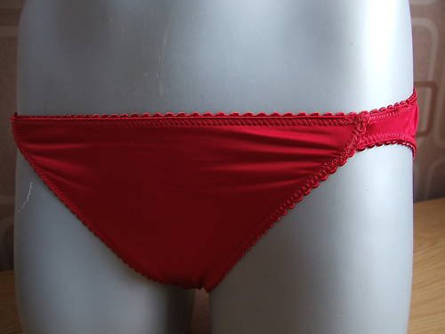 sml 10 to 12 sunset red gossard Cosmetix tanga brief BN