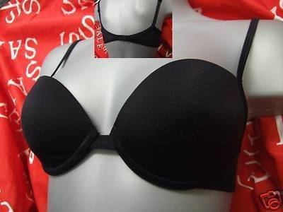 36a triumph black seamless pushup t shirt bra BNWOT