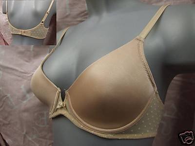 34a ex m&s camel padded smooth underwire t shirt bra