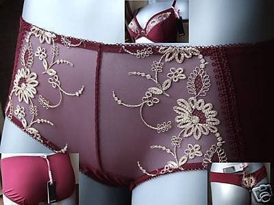 Gossard Tresor ruby lycra Short size xs 8/10 BNWT