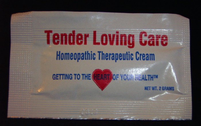 Tender Loving Care Homeopathic Therapeutic Cream - 144 / 2 gram Packets