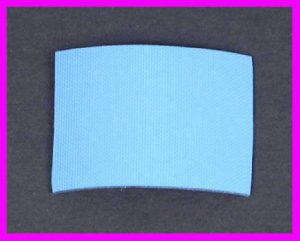 ** 1' x 1.5mm Crafts Flat Belting / Strong Rubber Hinge Black Nitta Craft NEW **