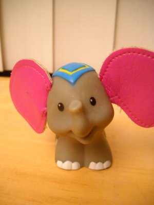 Fisher Price Mattel Little People Replacement Elephant 2005