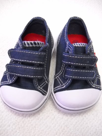 Airwalk® Infant Sneaker Navy Blue Velcro Size 2C (HC27)