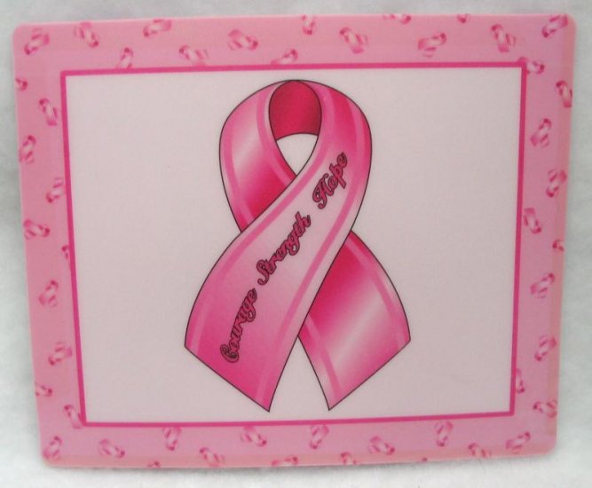 BREAST CANCER AWARENESS MOUSE PAD NEW