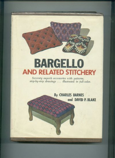 BARGELLO and Related Stitchery NICE BOOK Patterns