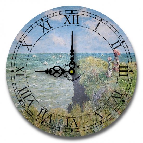 12" Decorative Wall Clock (Monet)