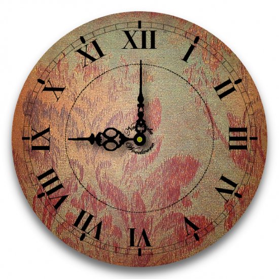 12" Decorative Wall Clock (Formal Tapestry)