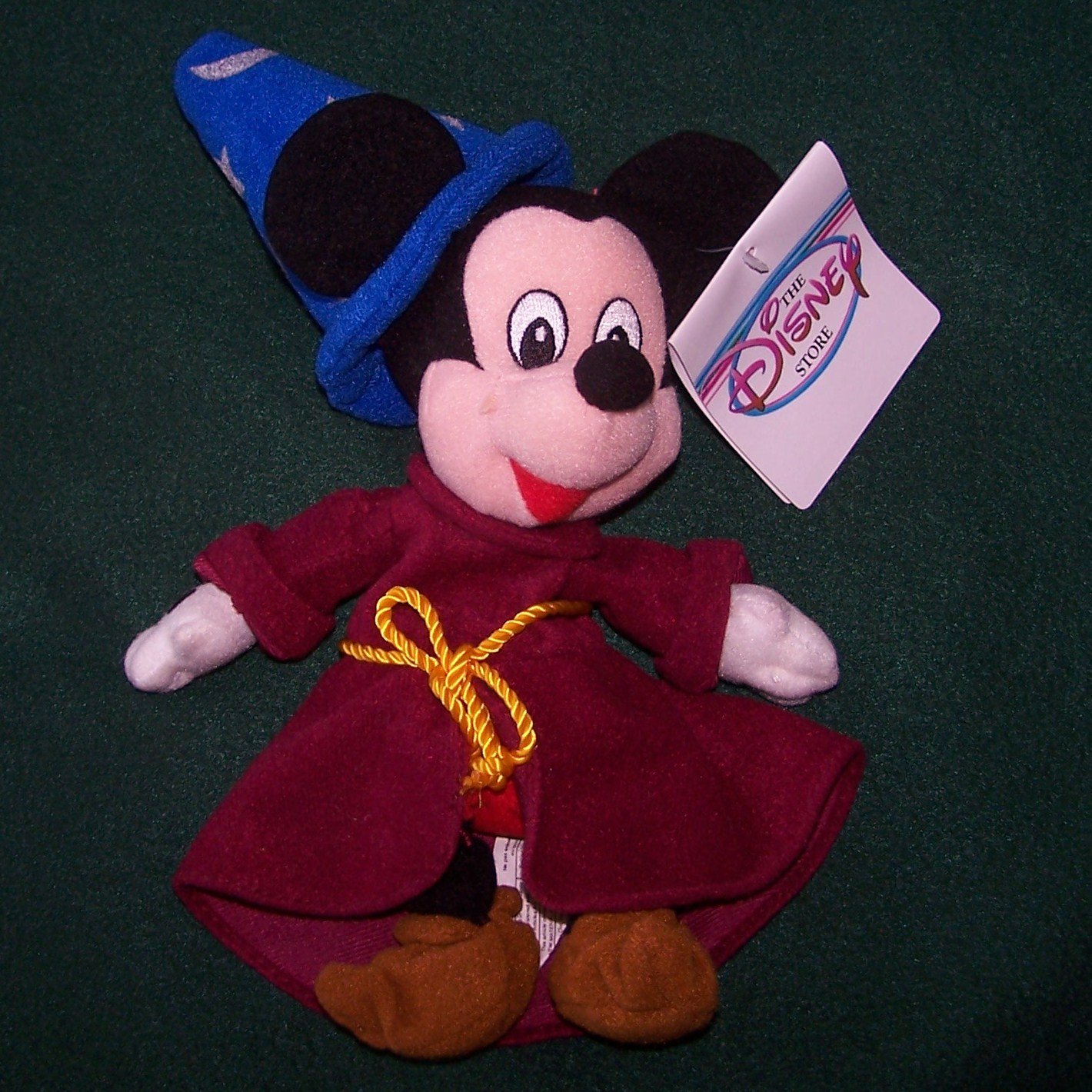 DISNEY Store MICKEY Wizard Fantasia Sorcerer 9 Plush Beanie NWT