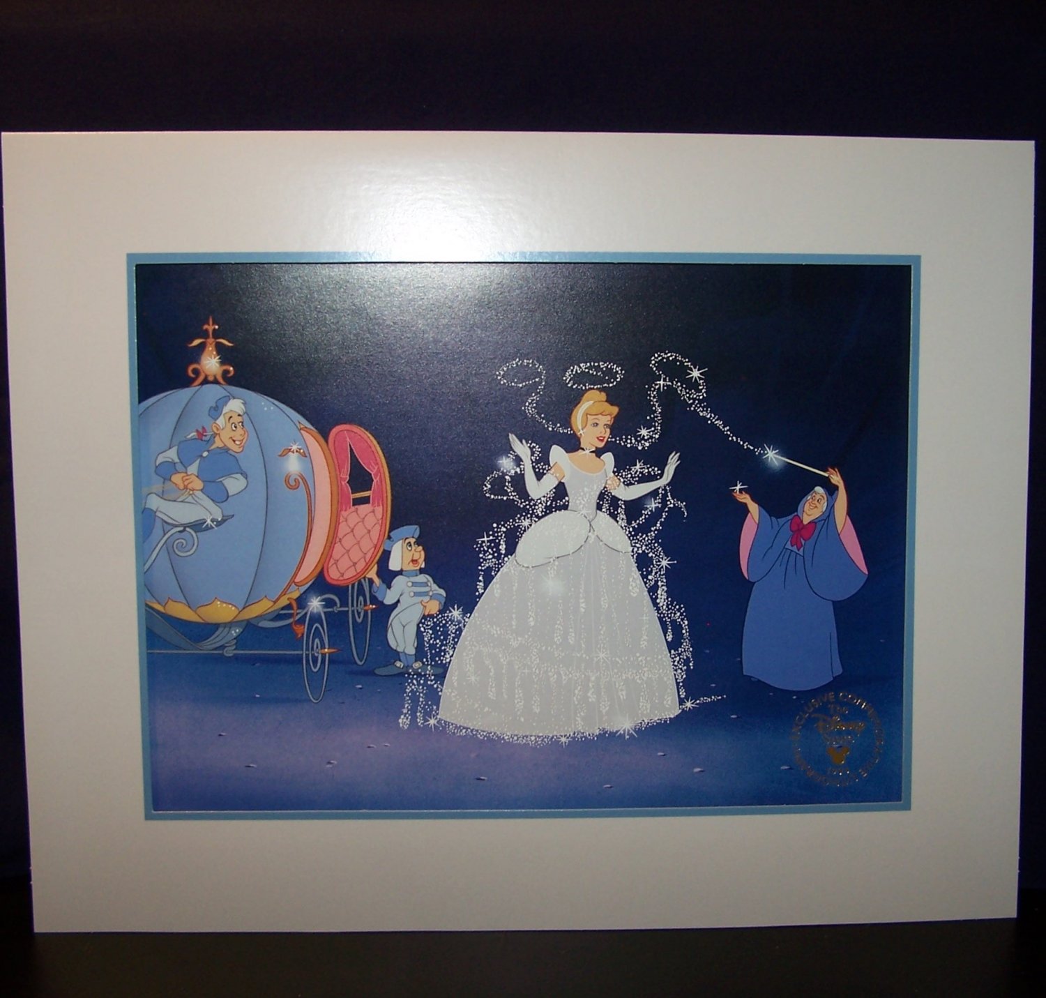 WALT DISNEY'S MASTERPIECE CINDERELLA EXCLUSIVE COMMEMORATIVE LITHOGRAPH Are Disney Lithographs Worth Any Money