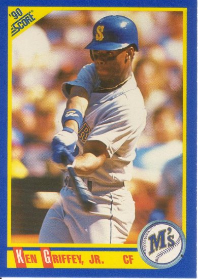 KEN GRIFFEY JR. 1990 SCORE #560 SEATTLE MARINERS