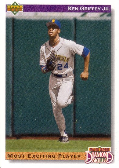 KEN GRIFFEY JR. 1992 UPPER DECK #650 SEATTLE MARINERS
