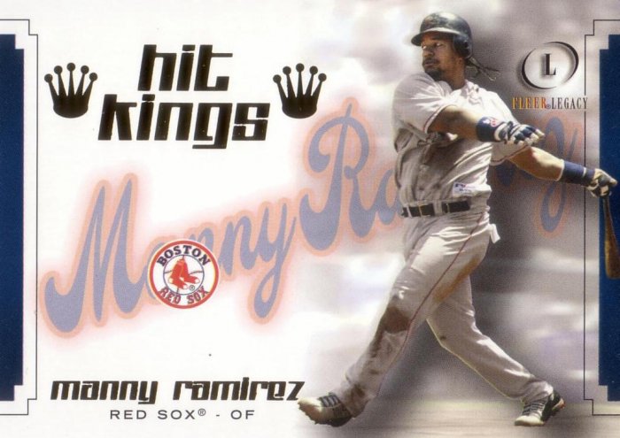 MANNY RAMIREZ 2004 LEGACY HIT KINGS #14HK BOSTON RED SOX