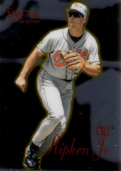 CAL RIPKEN JR. 1995 SELECT CERTIFIED #72 BALTIMORE ORIOLES