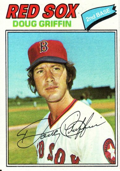 DOUG GRIFFIN 1977 TOPPS #191 BOSTON RED SOX