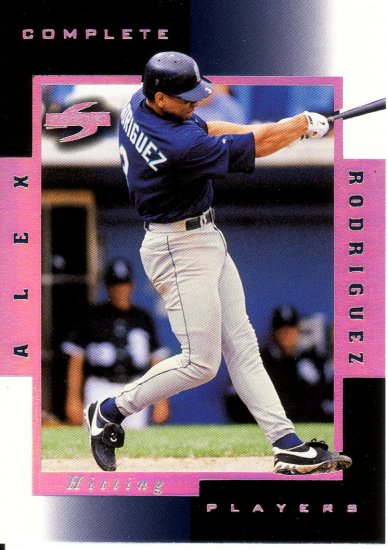ALEX RODRIGUEZ 1998 SCORE ROOKIE TRADED COMPLETE PLAYER #3B SEATTLE MARINERS