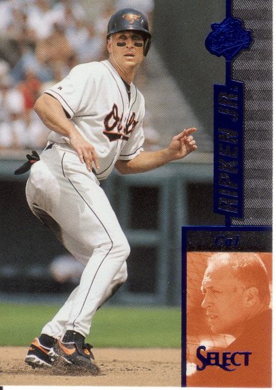 CAL RIPKEN JR. 1997 SELECT BLUE #71 BALTIMORE ORIOLES