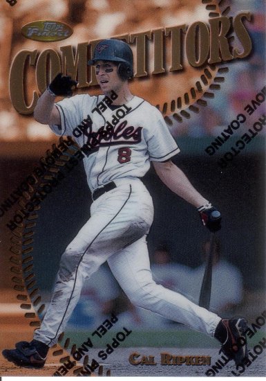 CAL RIPKEN JR. 1997 FINEST BRONZE PROTECTOR #252 BALTIMORE ORIOLES