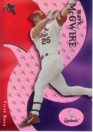 MARK McGWIRE 2000 EX #13 ST. LOUIS CARDINALS