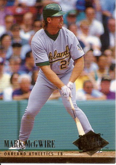 MARK McGWIRE 1994 ULTRA #111 OAKLAND ATHLETICS