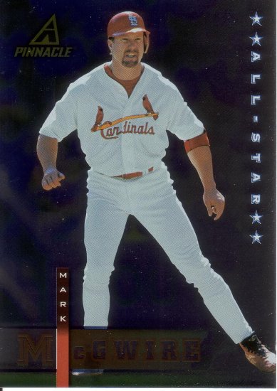 MARK McGWIRE 1998 PINNACLE PLUS #14 ST. LOUIS CARDINALS