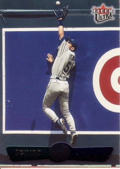 ICHIRO 2002 FLEER ULTRA #51 SEATTLE MARINERS
