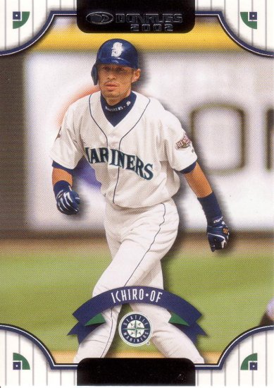 ICHIRO 2002 DONRUSS #225 SEATTLE MARINERS