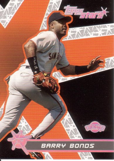 BARRY BONDS 2001 TOPPS STARS #131 SAN FRANCISCO GIANTS