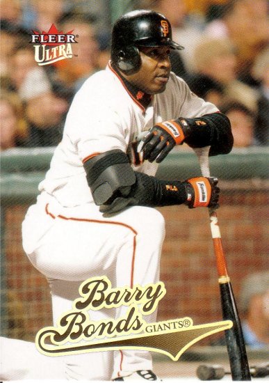 BARRY BONDS 2004 ULTRA #95 SAN FRANCISCO GIANTS