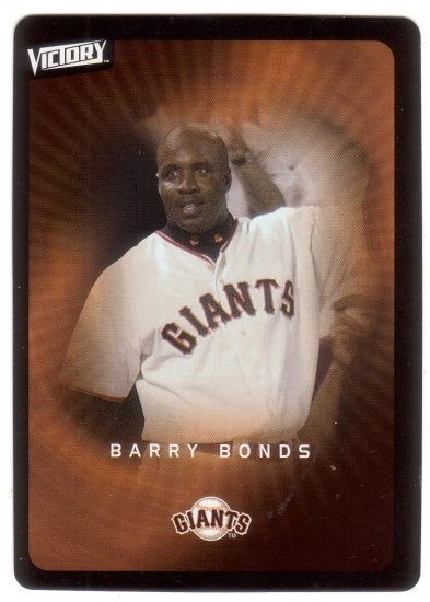 BARRY BONDS 2003 VICTORY #78 SAN FRANCISCO GIANTS
