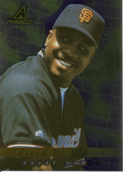BARRY BONDS 1998 PINNACLE PLUS #200 SAN FRANCISCO GIANTS