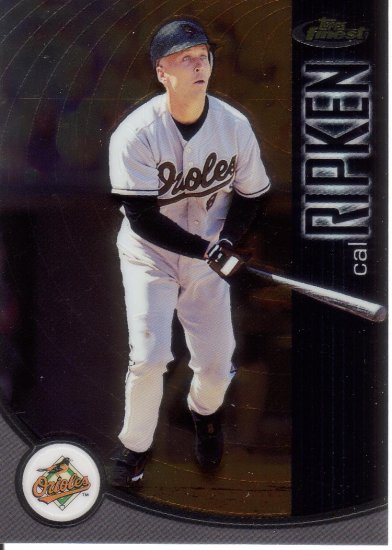 CAL RIPKEN JR. 2001 FINEST #109 BALTIMORE ORIOLES