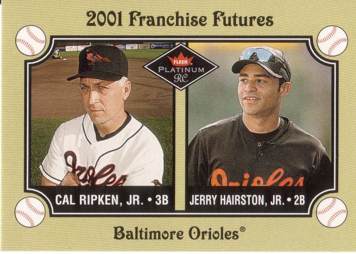 CAL RIPKEN JR. 2001 FLEER #472 BALTIMORE ORIOLES