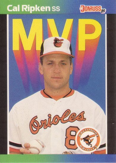 CAL RIPKEN JR. 1989 DONRUSS #BC15 BALTIMORE ORIOLES