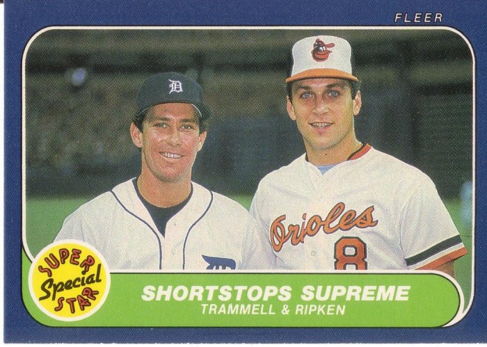 CAL RIPKEN JR. 1986 FLEER #633 BALTIMORE ORIOLES