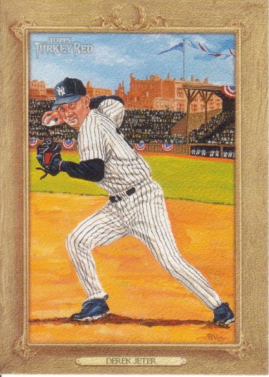 DEREK JETER 2007 TOPPS TURKEY RED #95 NEW YORK YANKEES