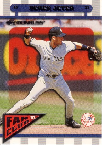 DEREK JETER 1997 DONRUSS #165 NEW YORK YANKEES