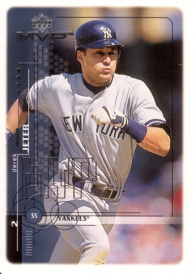 DEREK JETER 1999 UPPER DECK MVP #139 NEW YORK YANKEES